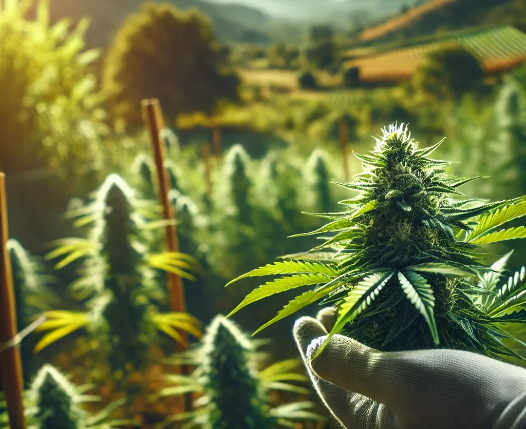 Plantação de cannabis sinsemilla: técnica que revolucionou o mercado global de cannabis.